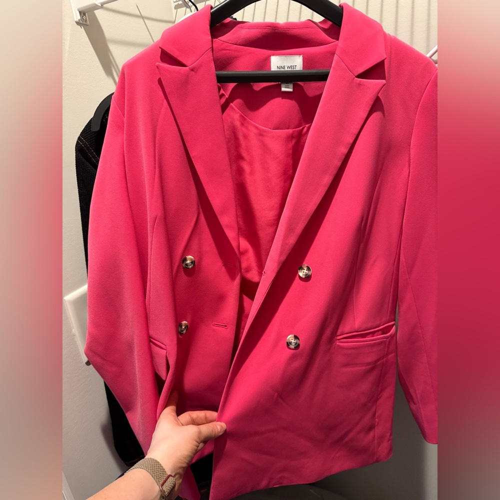 Pink blazer/suit jacket